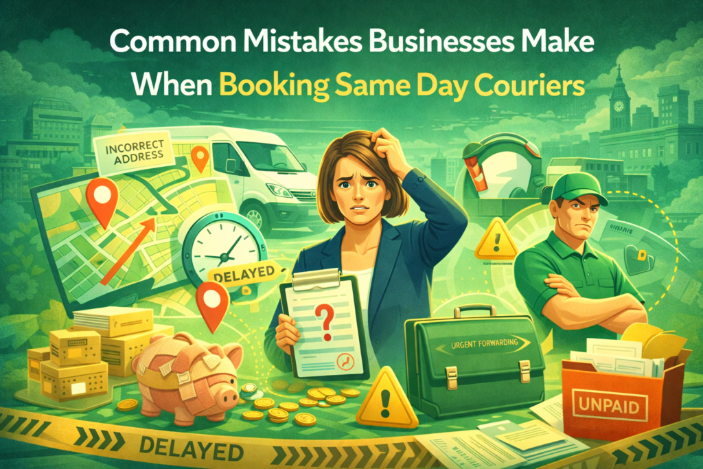 Common Mistakes Businesses Make When Booking Couriers