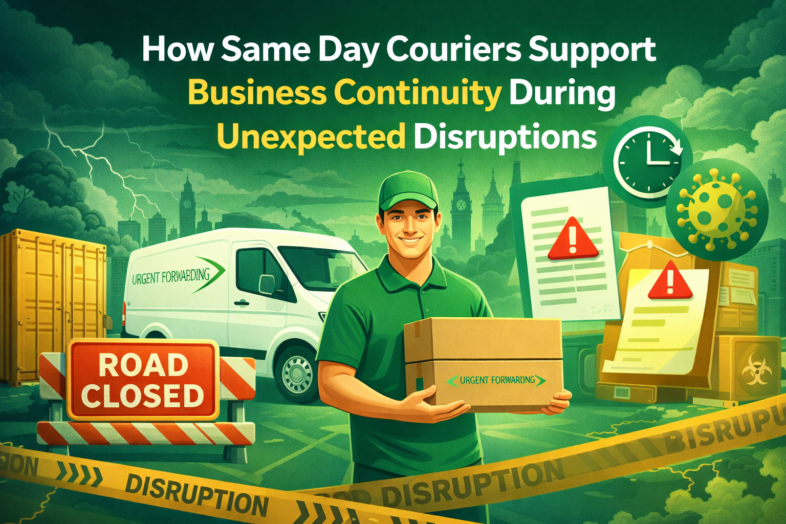 How Same Day Couriers Support Business Continuity During Unexpected Disruptions